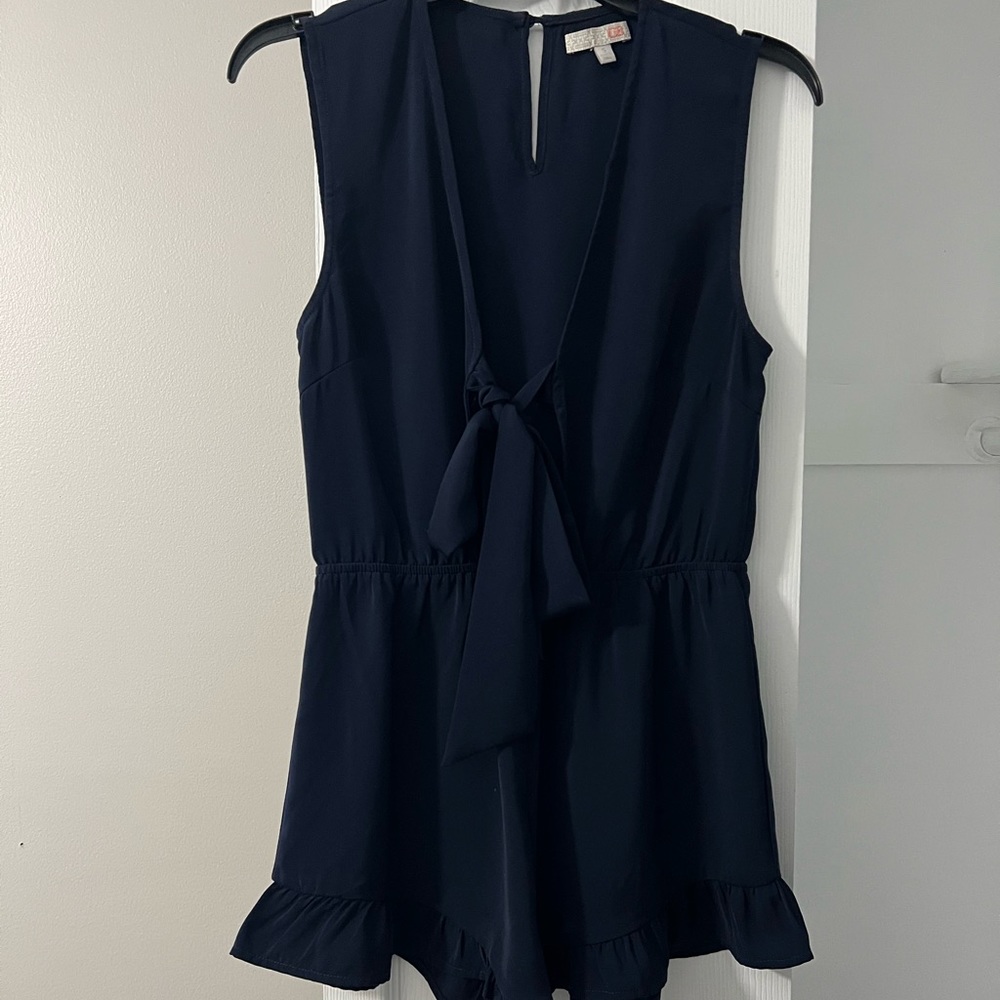Gianni Bini Navy Blue Romper